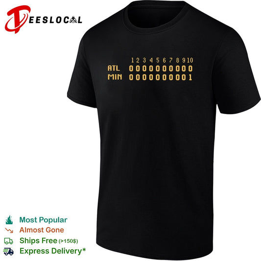 Atlanta Braves vs Minnesota Twins score shirt