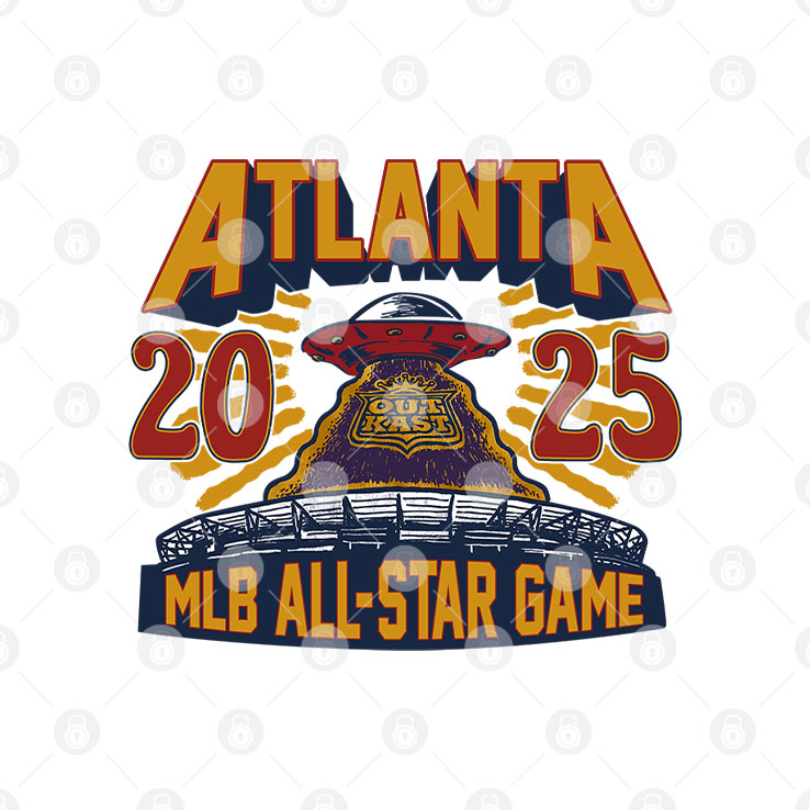 Atlanta Braves x Outkast 2025 Outkast MLB All-Star Game Shirt