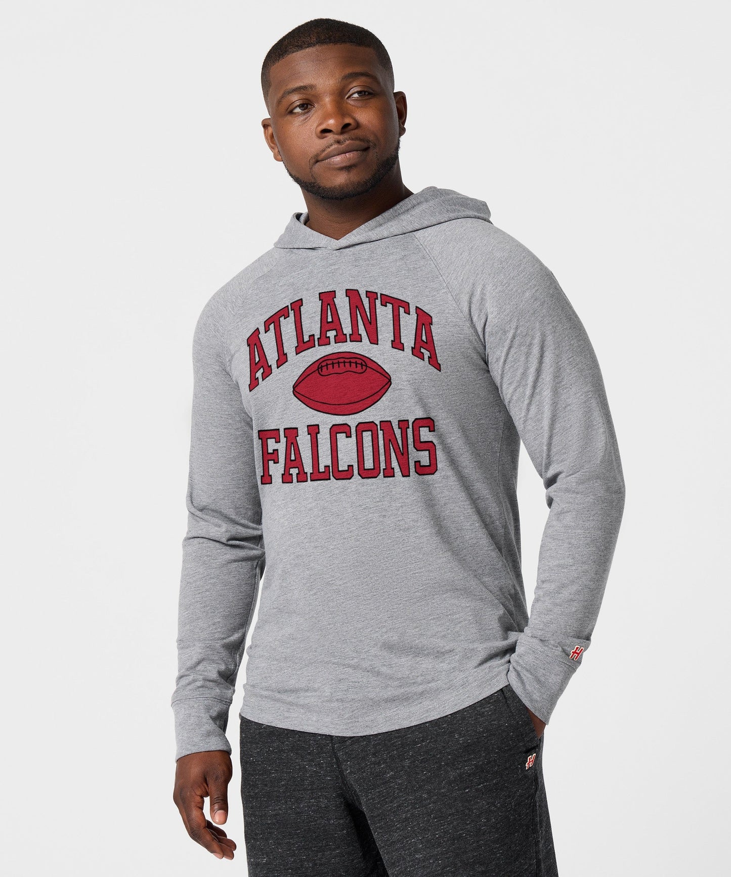 Atlanta Falcons Gridiron Lightweight Hoodie