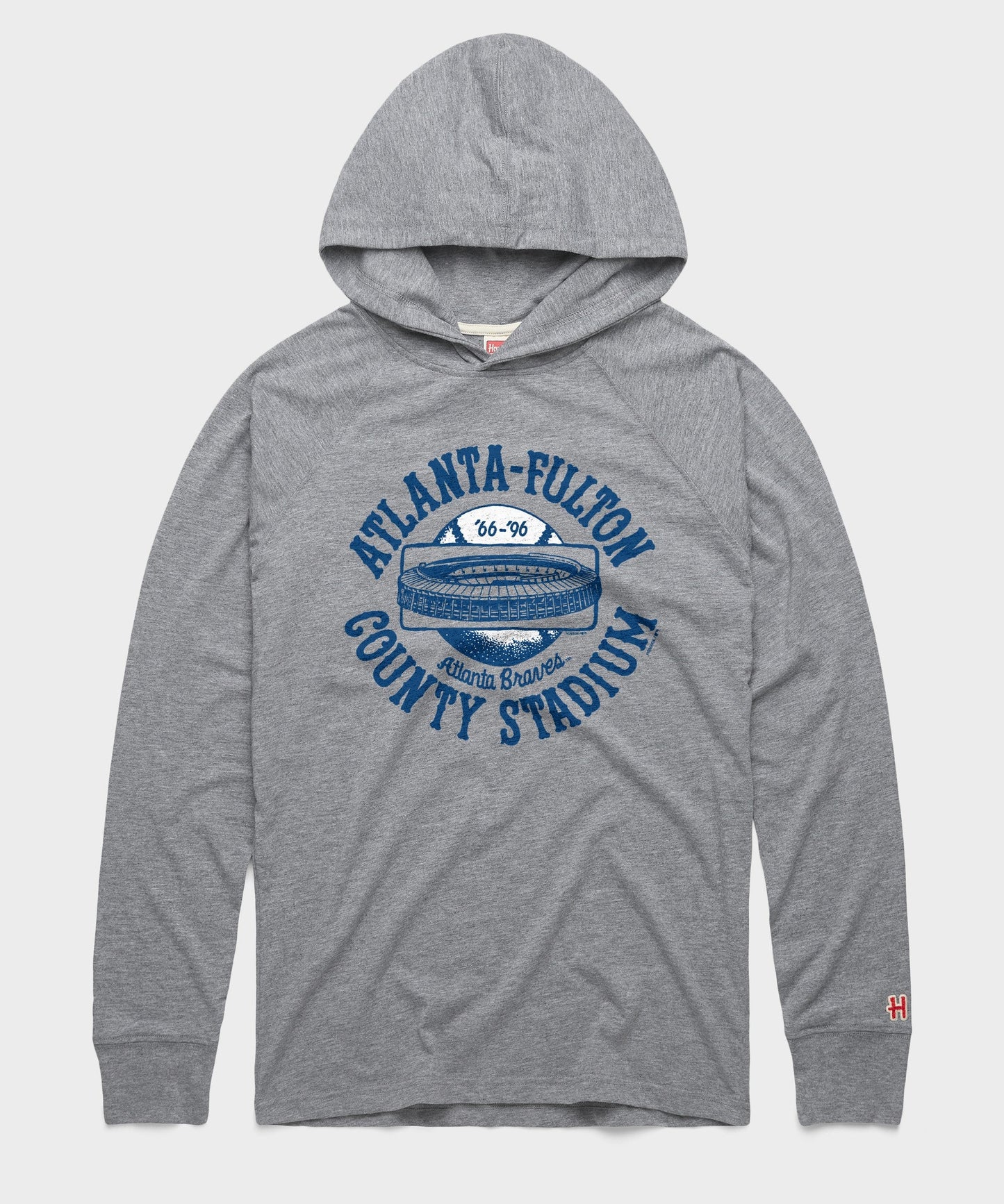 Atlanta-Fulton County Stadium Lightweight Hoodie