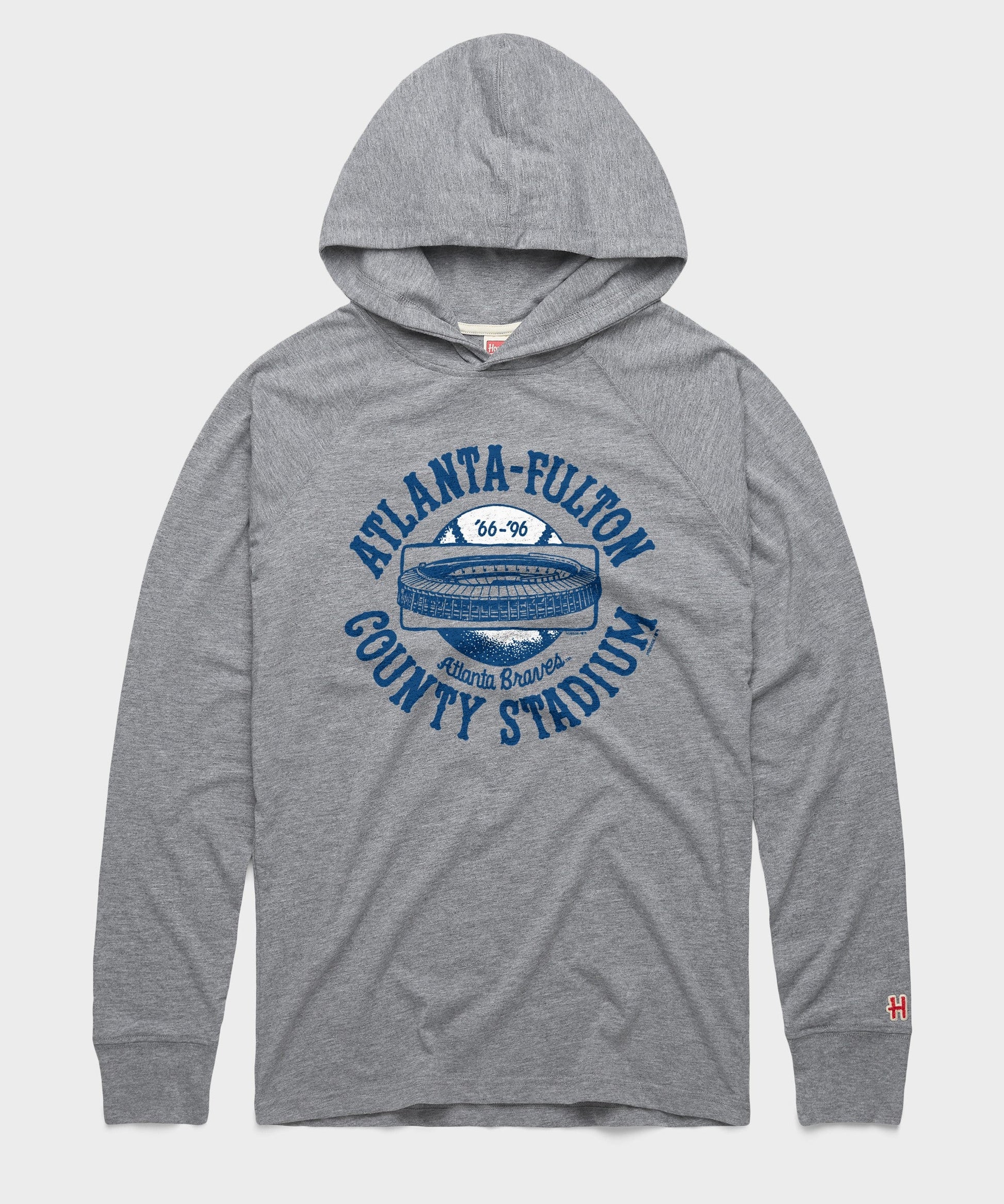 Atlanta-Fulton County Stadium Lightweight Hoodie