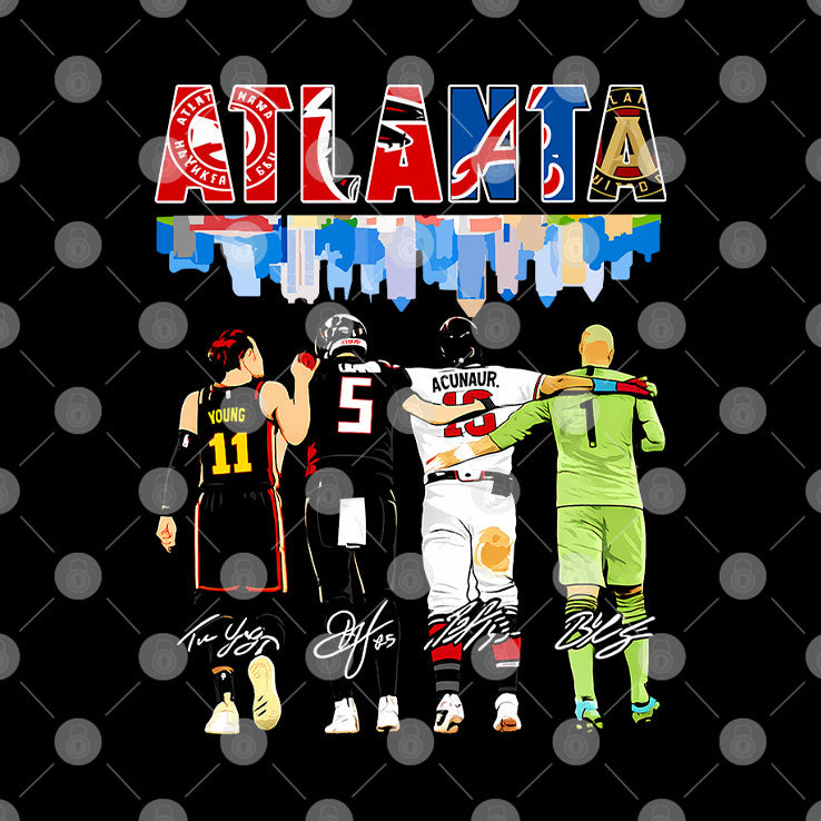 Atlanta Sports Legends T Shirt
