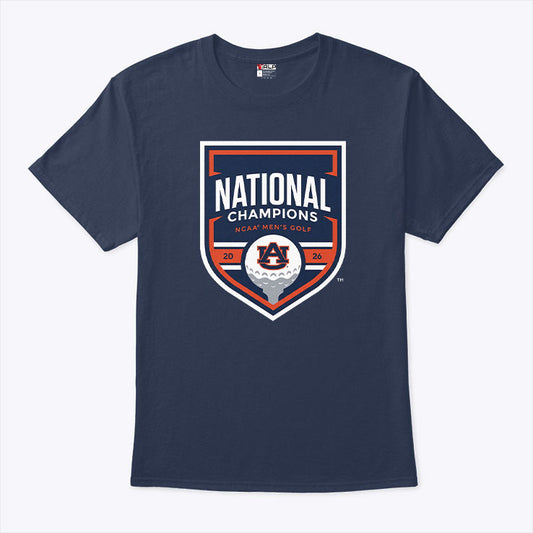 Auburn Tigers 2026 NCAA Men’s Golf National Champions T Shirt