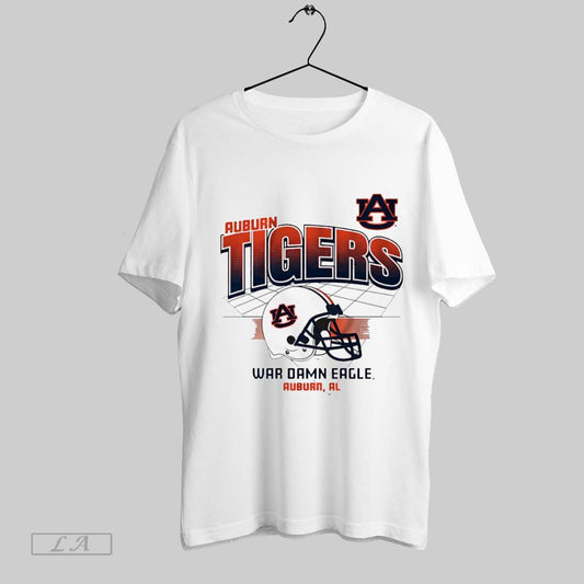 Auburn Tigers Football War Damn Eagle Helmet Grid - clothing by TeeHivey.com