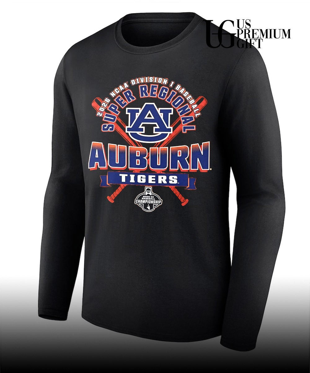 Auburn Tigers NCAA Division I Baseball 2026 Super Regional Championship shirt