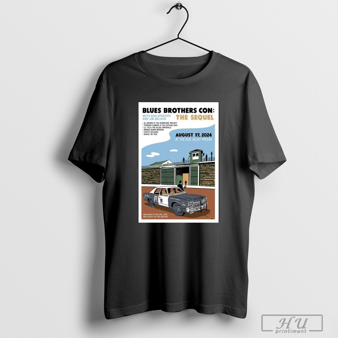 August 17 Old Joliet Prison Joliet Il Blues Brothers Poster - clothing by TeeHivey.com