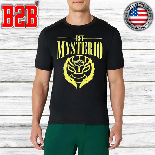 Authentic Event-Worn Rey Mysterio Lucha Smiley Shirt