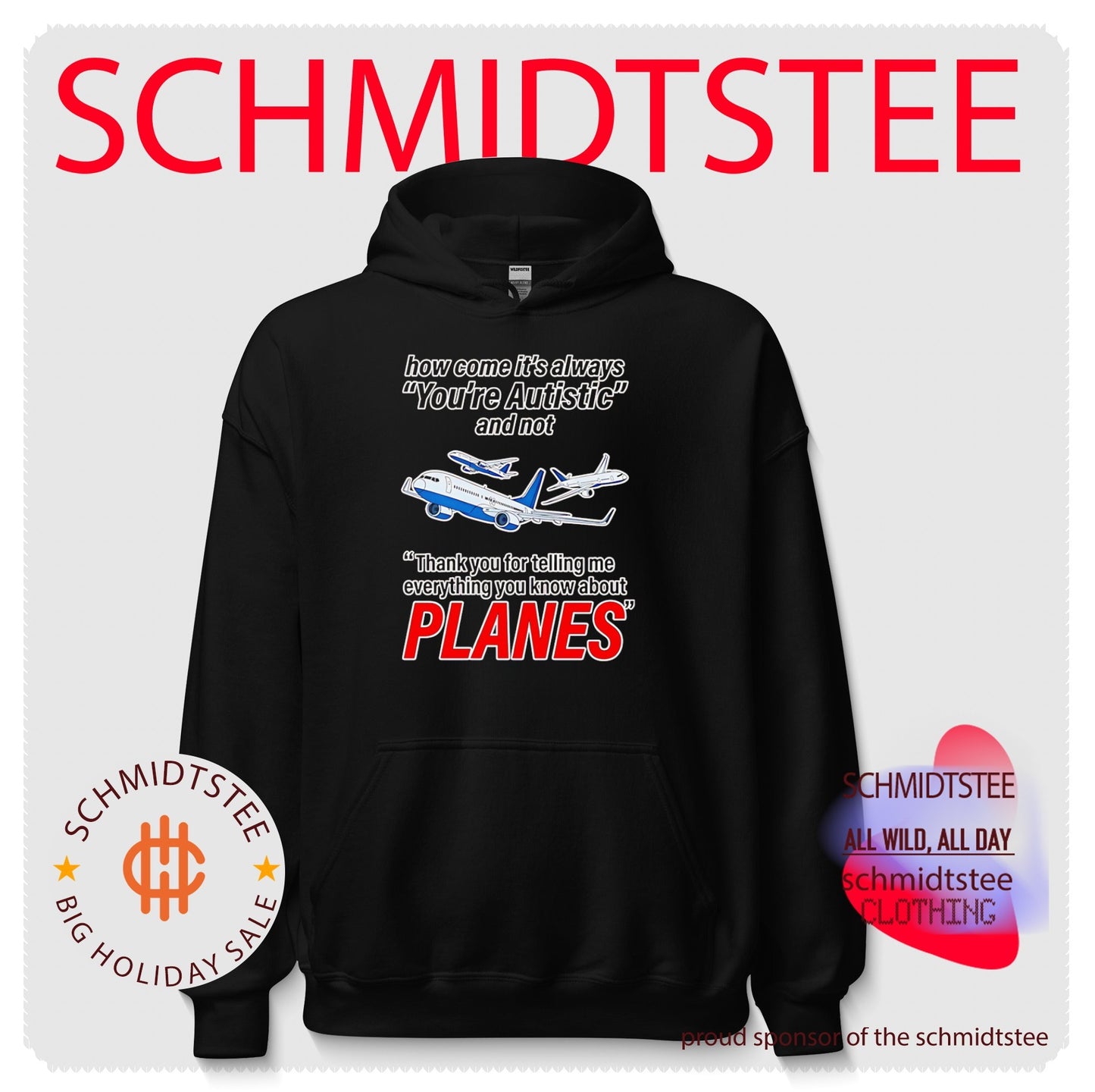 Autistic Planes Neurodivergent Special Interest shirt