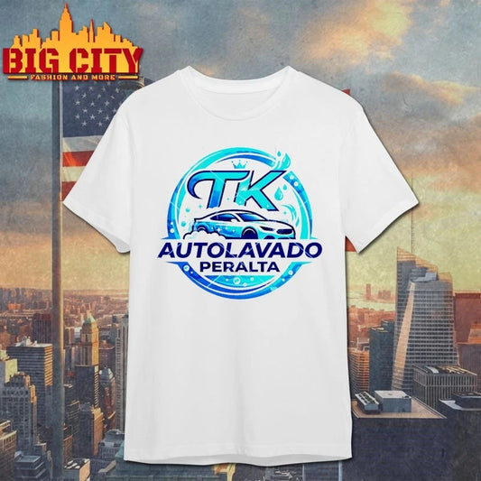 Autolavado Peralta logo T-shirt
