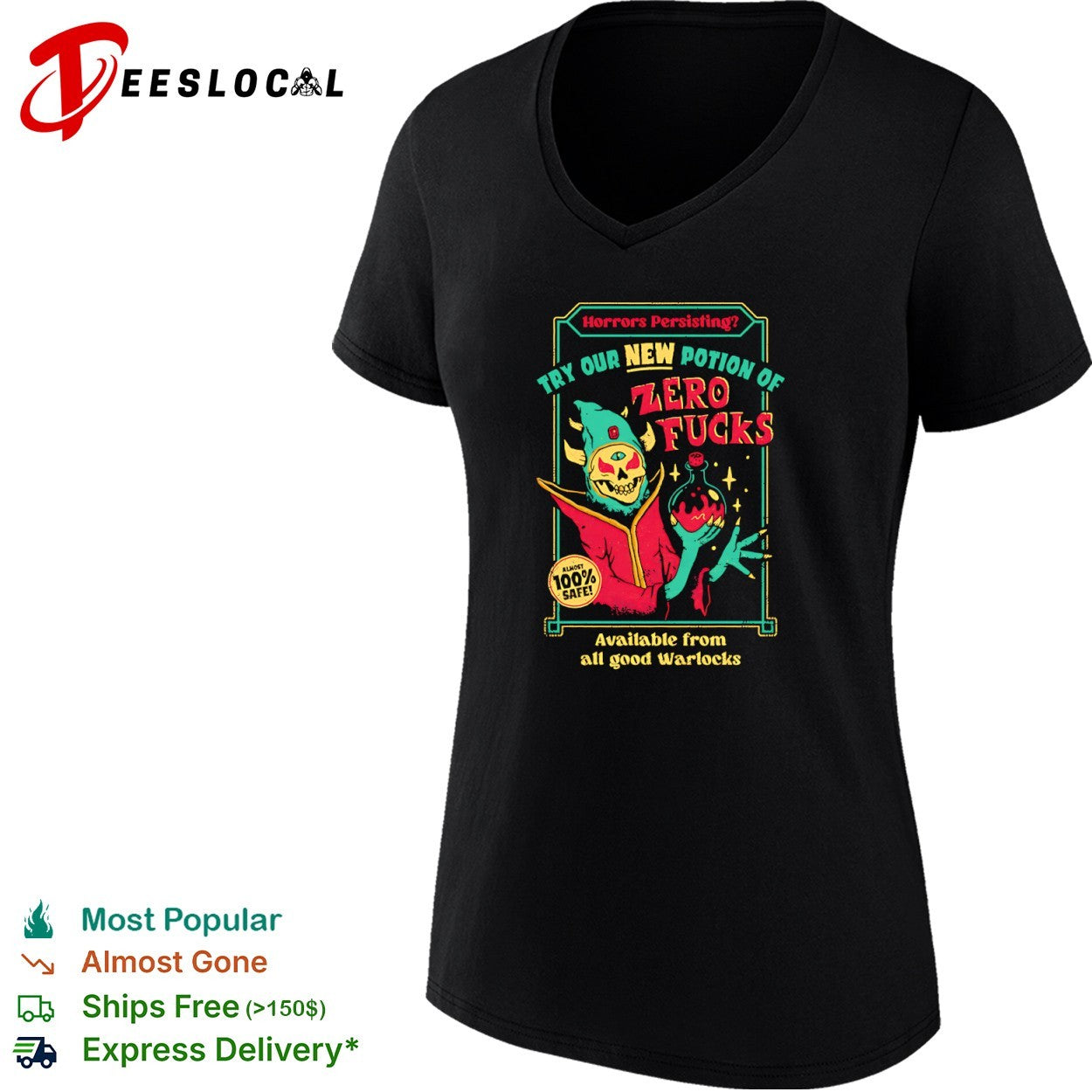 Available from all good warlocks Potion Sale shirt