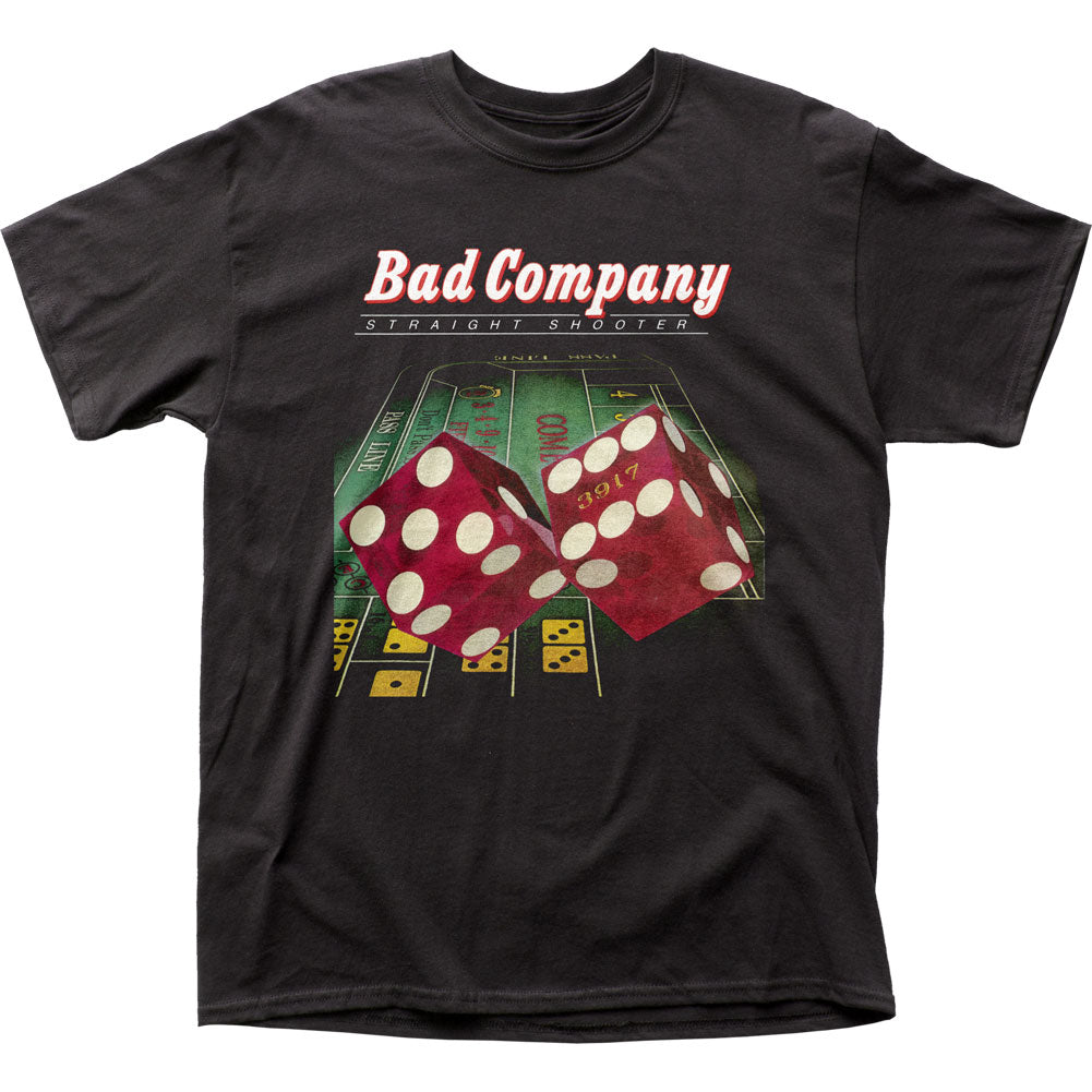 Bad Company Straight Shooter Mens T Shirt Black Style001