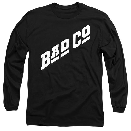 Bad Company Bad Co Logo Mens Long Sleeve Shirt Black - clothing by TeeHivey.com
