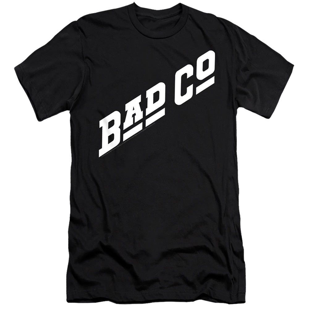 Bad Company Bad Co Logo Slim Fit Mens T Shirt Black - clothing by TeeHivey.com