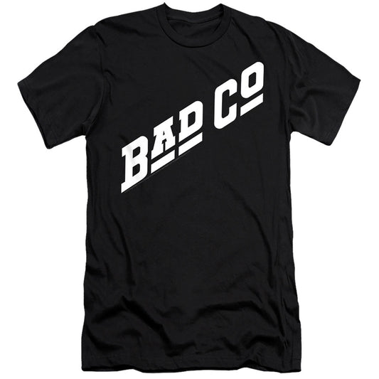 Bad Company Bad Co Logo Slim Fit Mens T Shirt Black - clothing by TeeHivey.com