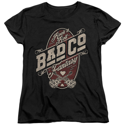 Bad Company Fantasy Womens T Shirt Black - clothing by TeeHivey.com