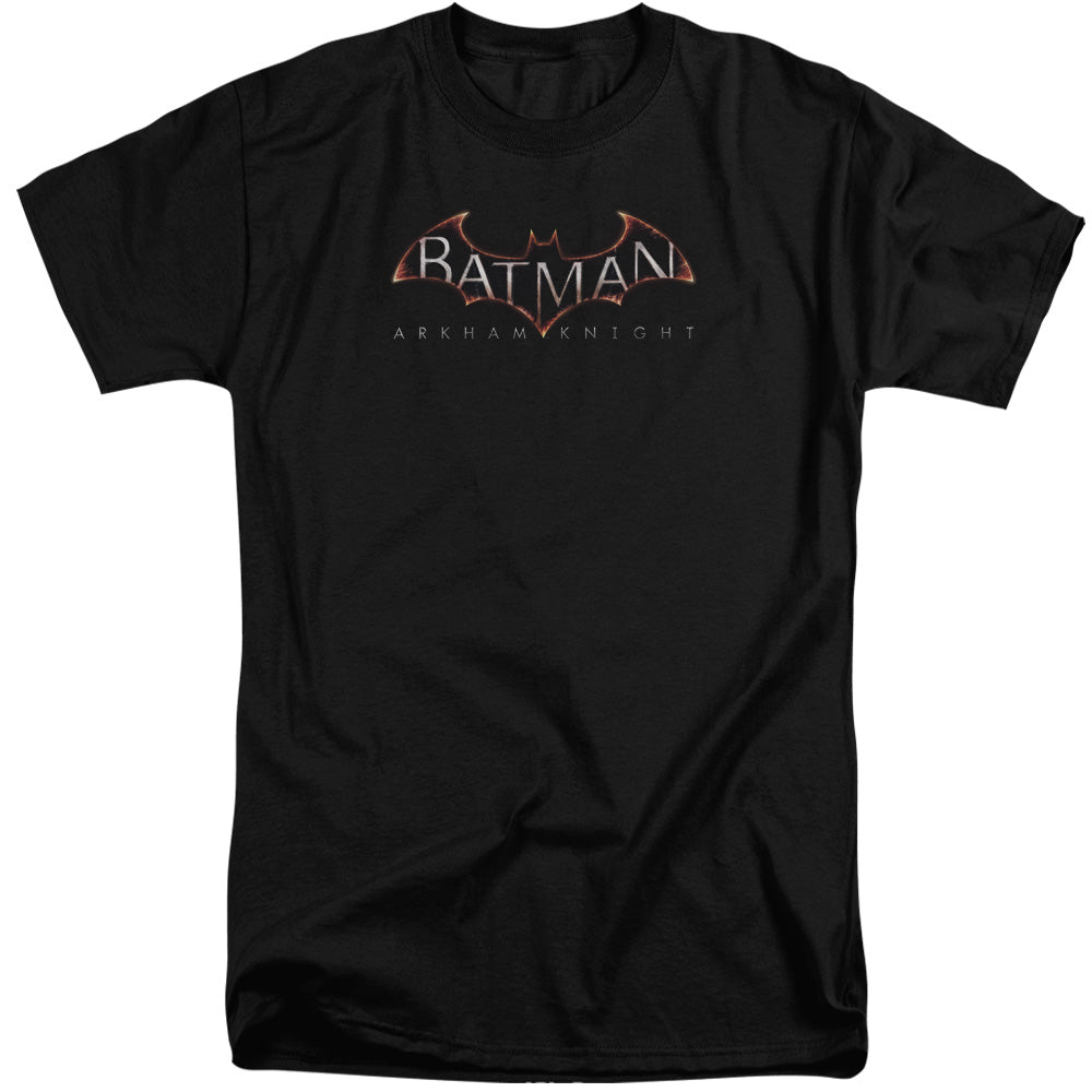 Batman Arkham Knight Logo Mens Tall T Shirt Black