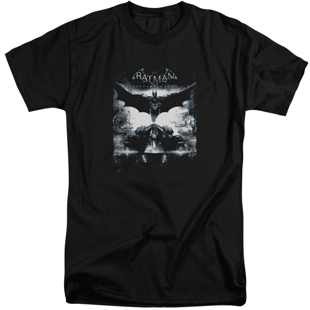 Batman Arkham Knight Forward Force Mens Tall T Shirt Black