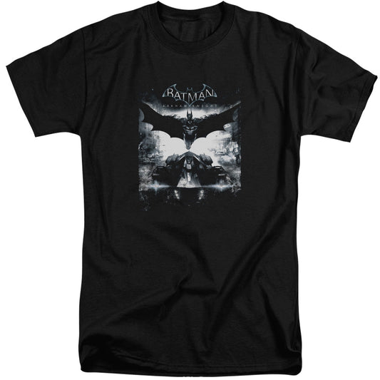 Batman Arkham Knight Forward Force Mens Tall T Shirt Black