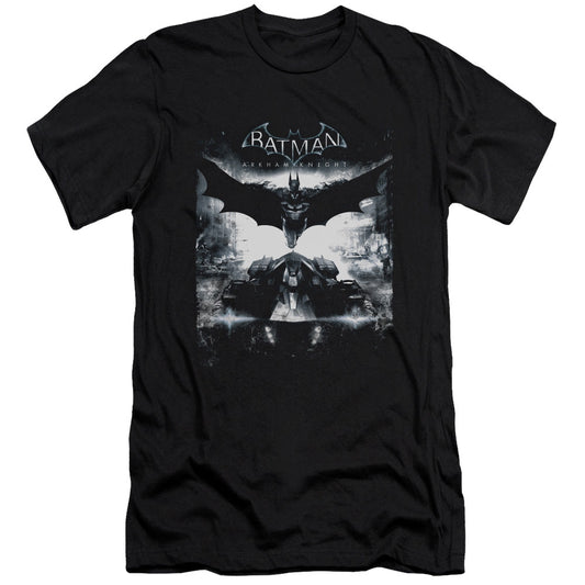 Batman Arkham Knight Forward Force Slim Fit Mens T Shirt Black