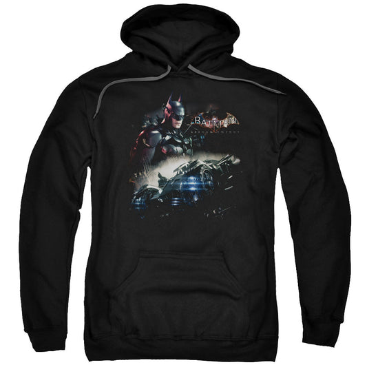 Batman Arkham Knight Knight Rider Mens Hoodie Black