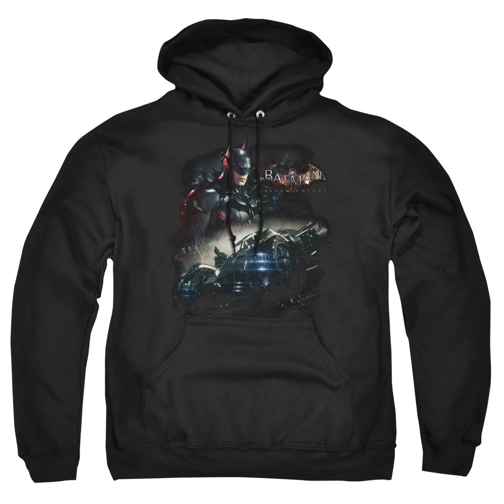 Batman Arkham Knight Knight Rider Mens Hoodie Black