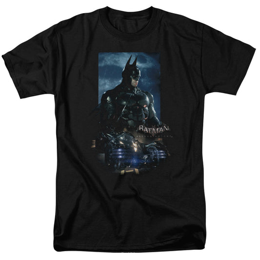 Batman Arkham Knight Batmobile Mens T Shirt Black
