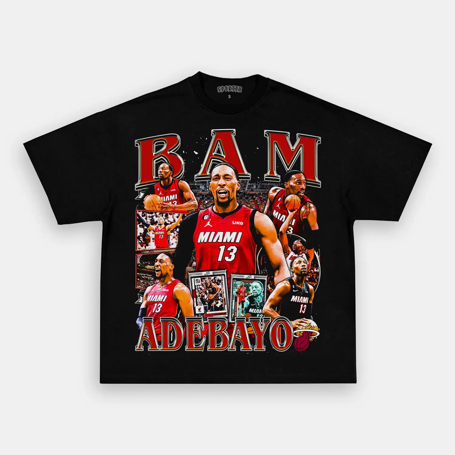 BAM ADEBAYO TEE Style002 - clothing by TeeHivey.com (Image 2)