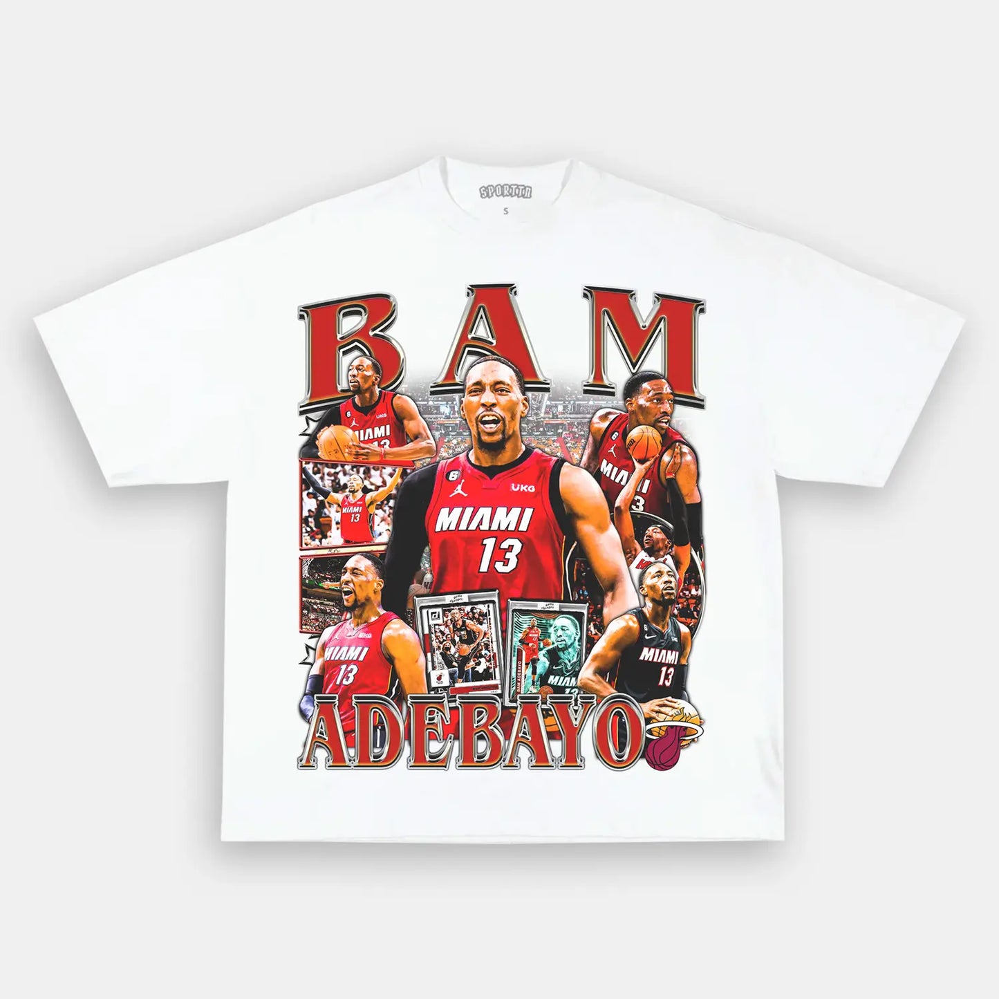 BAM ADEBAYO TEE Style002 - clothing by TeeHivey.com (Image 3)