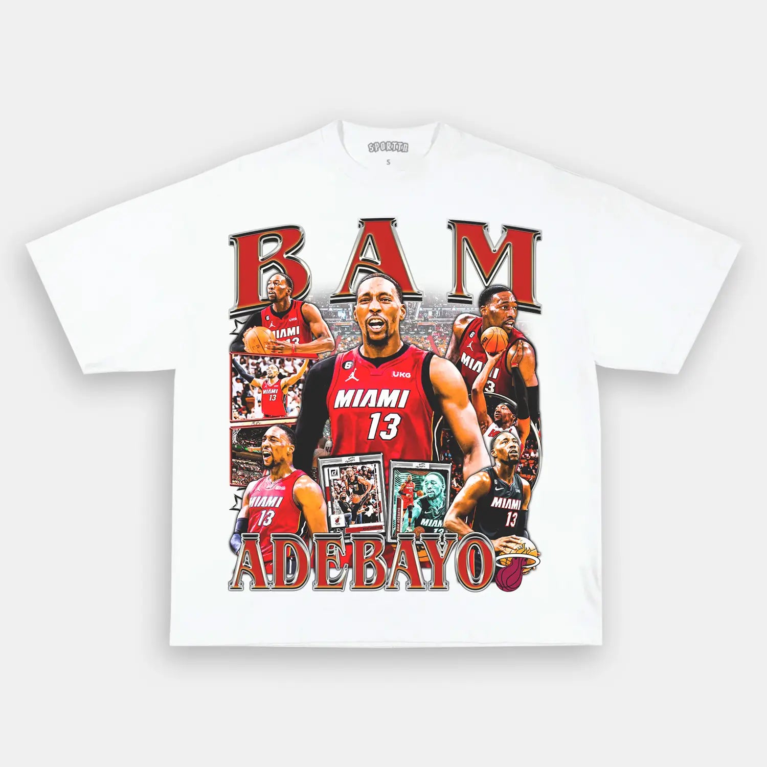 BAM ADEBAYO TEE Style002 - clothing by TeeHivey.com (Image 3)