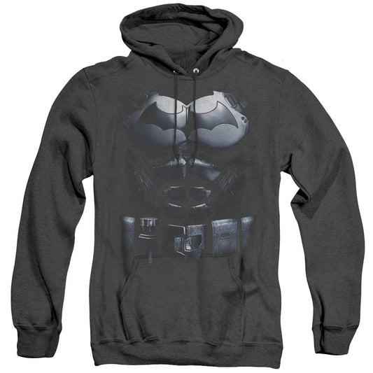 Batman Arkham Origins Uniform Mens Heather Hoodie Black