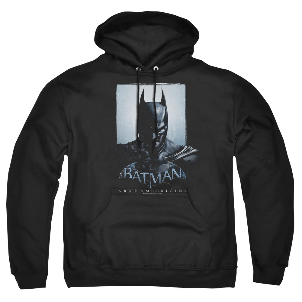 Batman Arkham Origins Two Sides Mens Hoodie Black