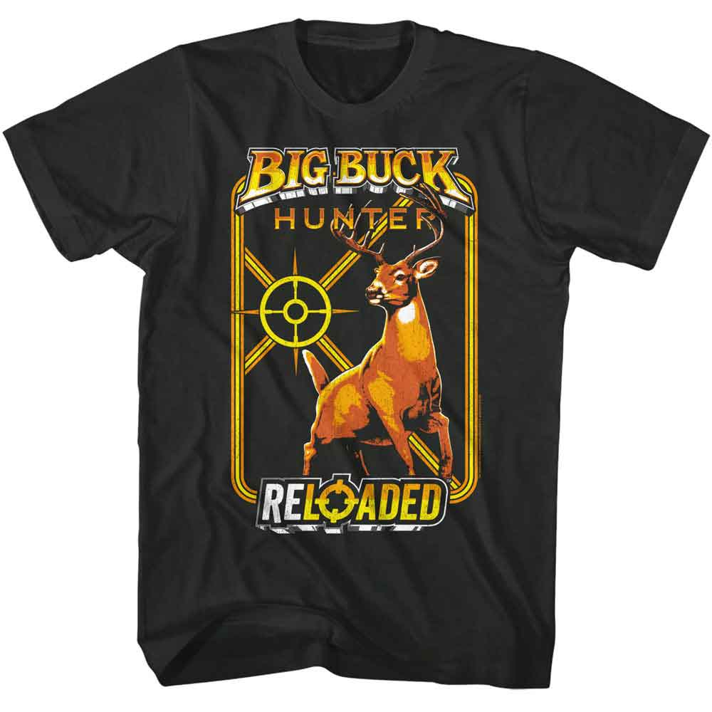 Big Buck Hunter - Bright Arcade Ish - American Classics - Solid Gray Adult Short Sleeve T-Shirt