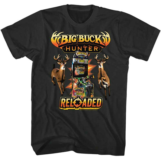 Big Buck Hunter - Arcade 2 - American Classics - Smoke Adult Short Sleeve T-Shirt