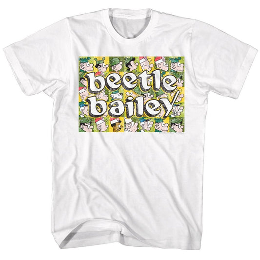 Beetle Bailey - Beetle Squares - Short Sleeve - Adult - T-Shirt