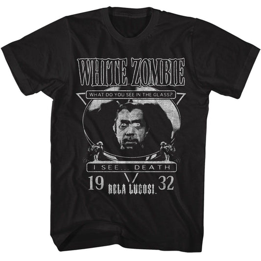 Bela Lugosi - White Zombie 1932 - American Classics - Solid Black Adult Short Sleeve T-Shirt