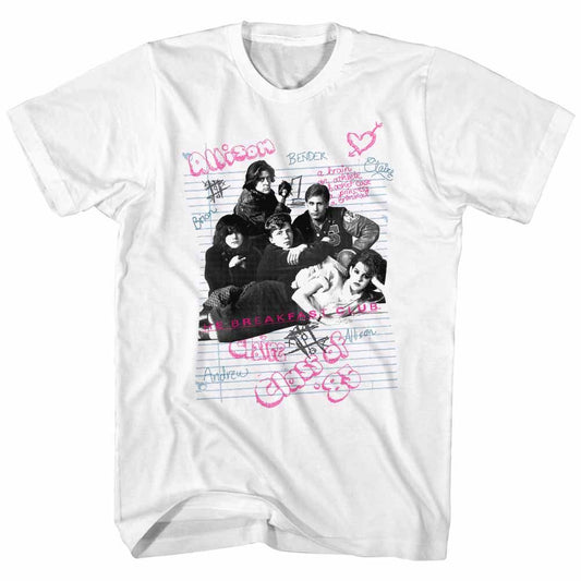 Breakfast Club - Group - Short Sleeve - Adult - T-Shirt