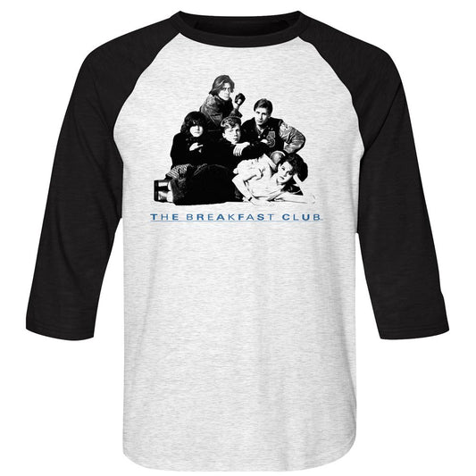 Breakfast Club - Group - 3/4 Sleeve - Heather - Adult - Raglan Shirt