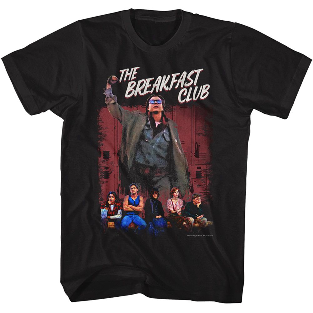 Breakfast Club - Lockers - Short Sleeve - Adult - T-Shirt - clothing by TeeHivey.com