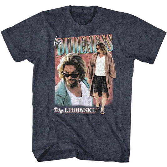 The Big Lebowski - Duo Pic - Short Sleeve - Heather - Adult - T-Shirt