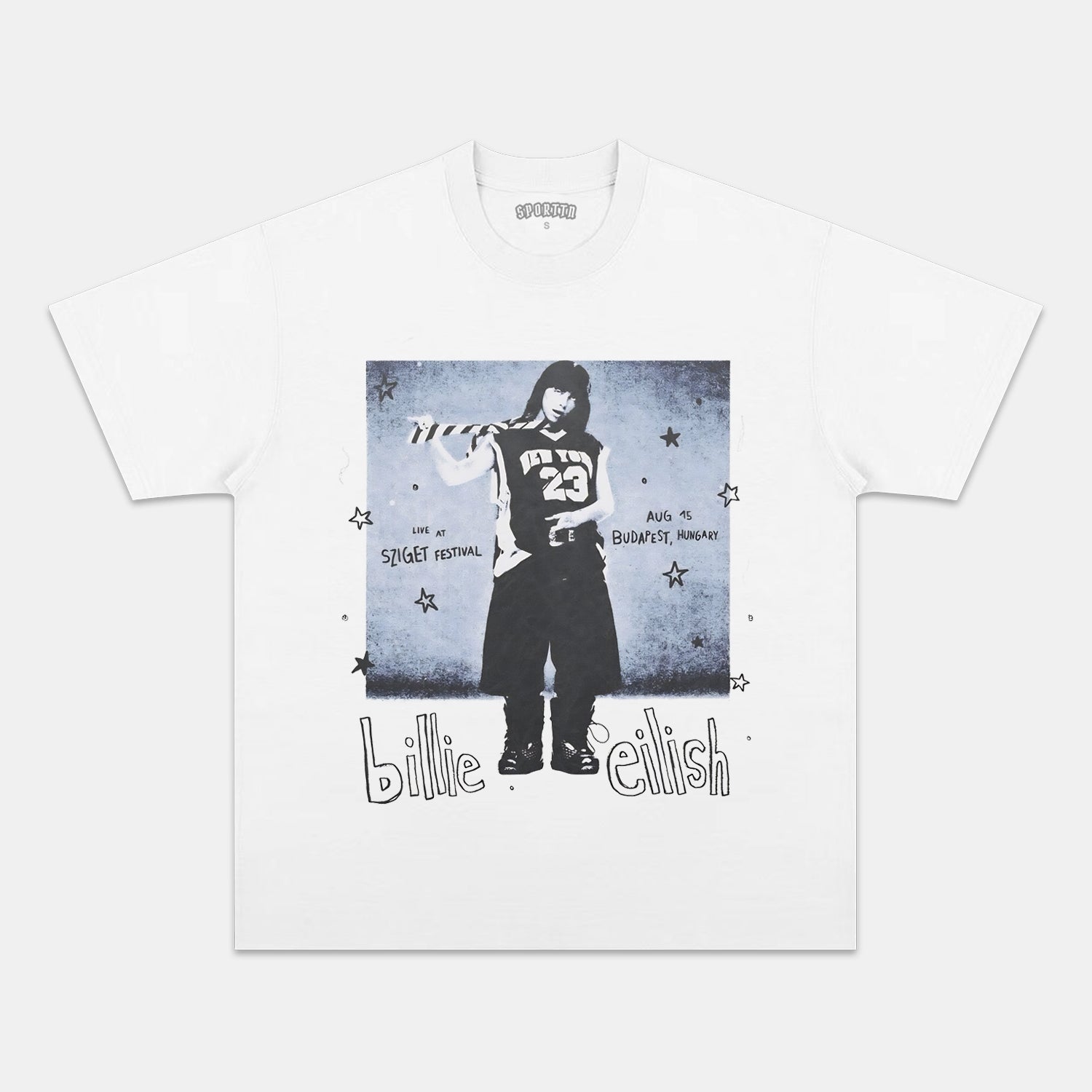 BILLIE EILISH 4.0 TEE Style001 - clothing by TeeHivey.com (Image 1)