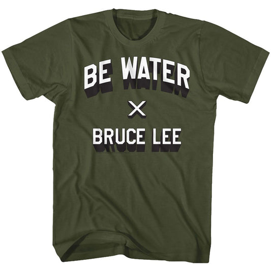 Bruce Lee - Be Water - Short Sleeve - Adult - T-Shirt - clothing by TeeHivey.com