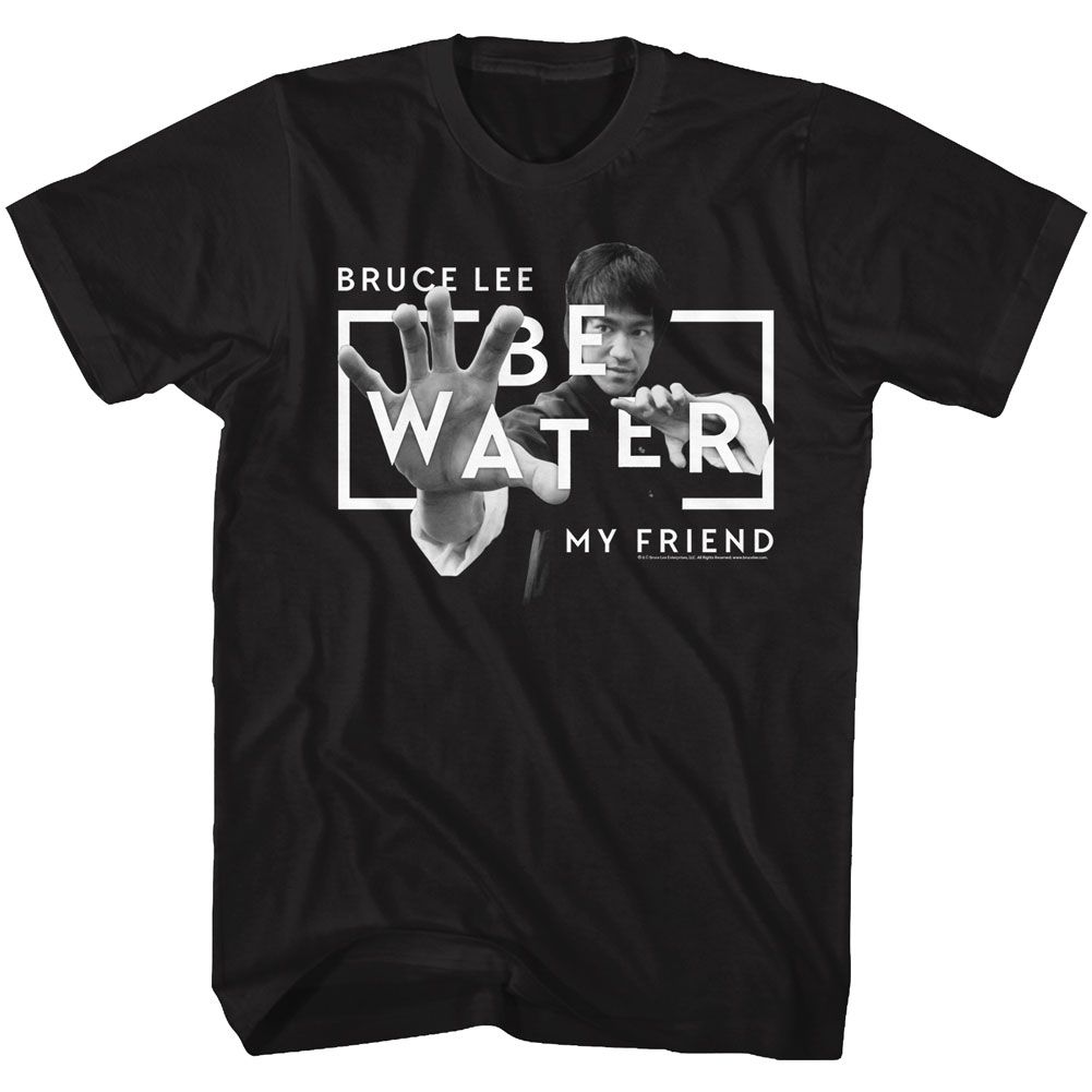 Bruce Lee - Be Water 2 - Short Sleeve - Adult - T-Shirt - clothing by TeeHivey.com