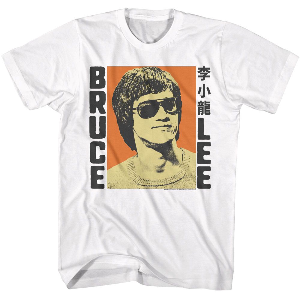 Bruce Lee - Bruce Lee - American Classics - Solid White Adult Short Sleeve T-Shirt