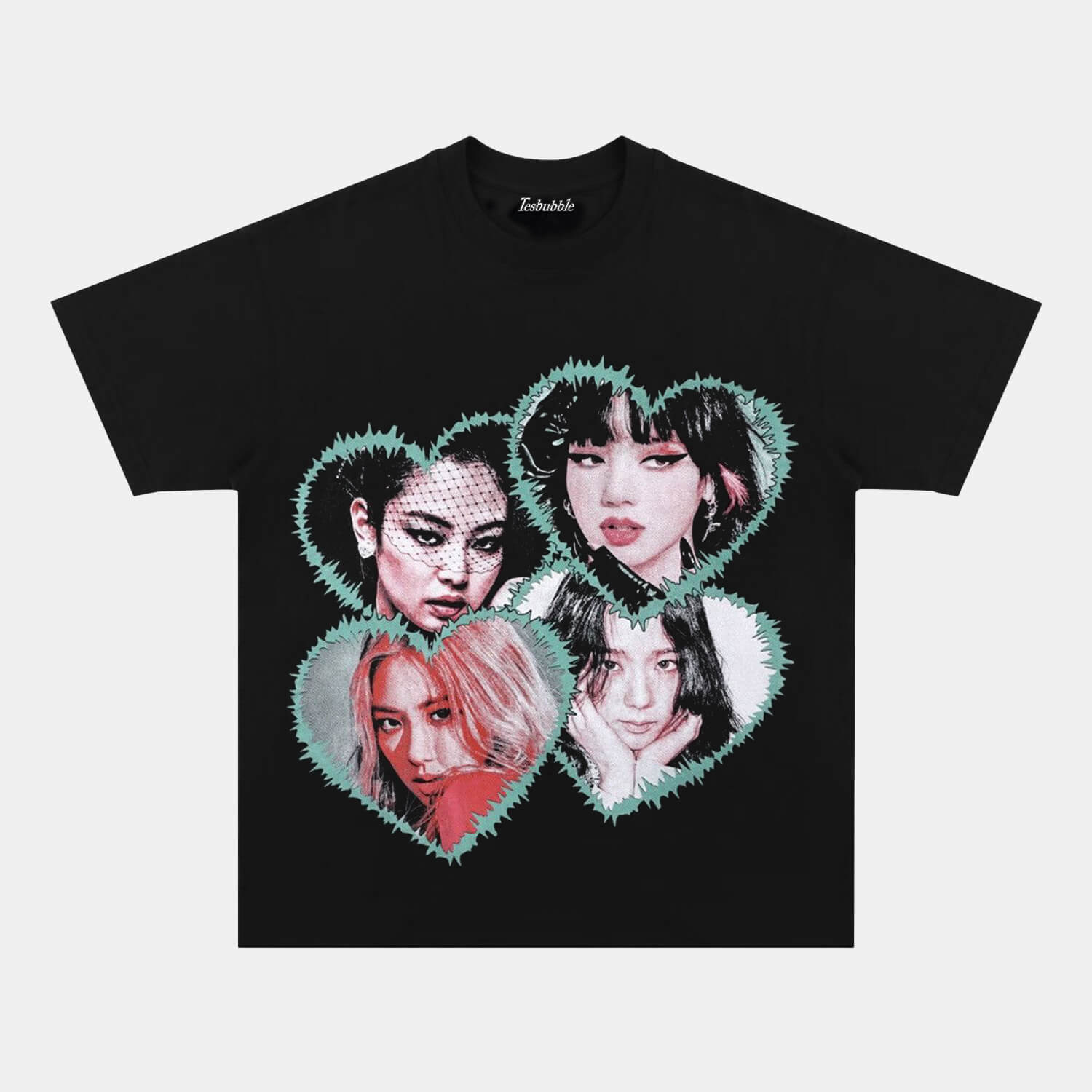 BLACKPINK GROUP TEE - clothing by TeeHivey.com (Image 1)