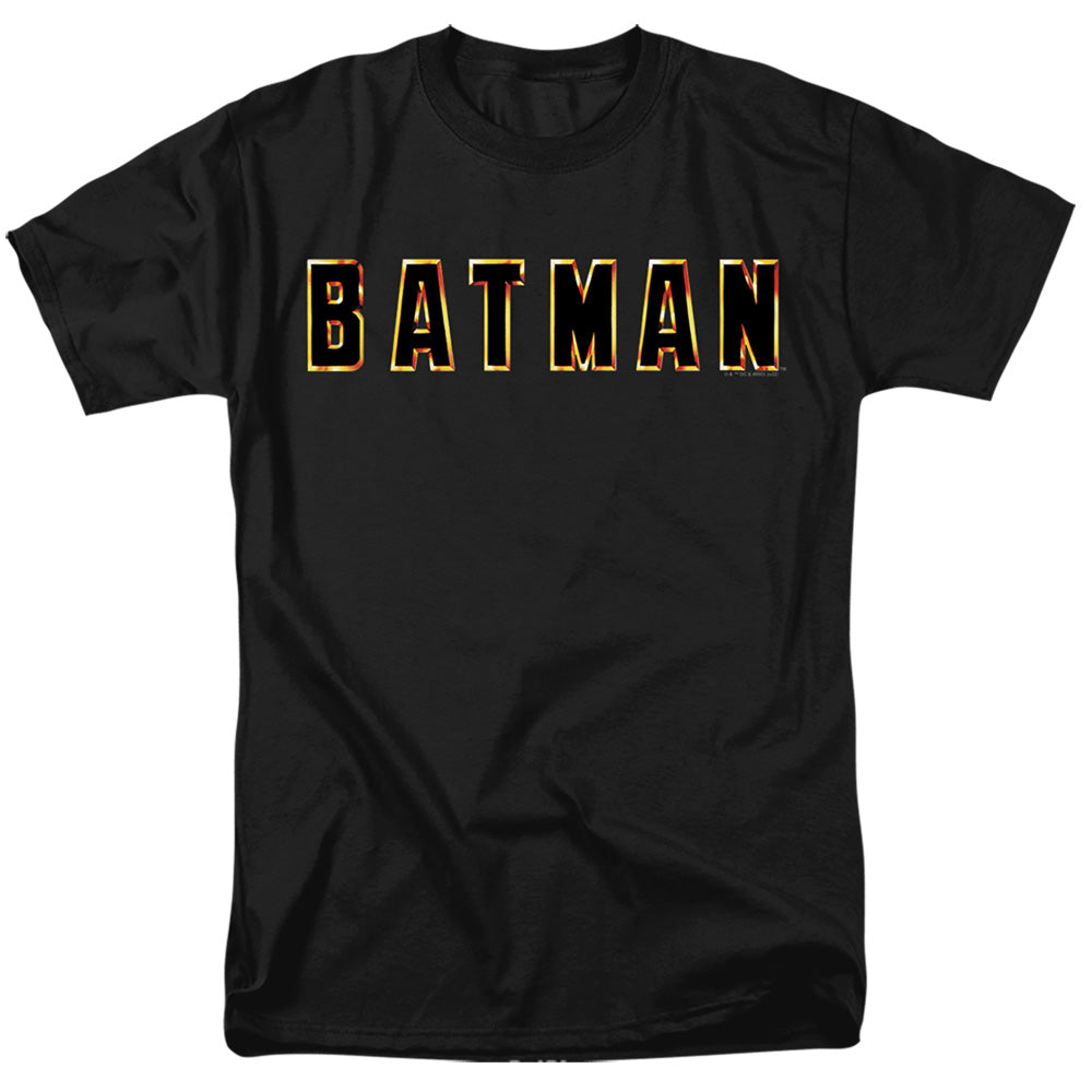 Batman (1989) Title Logo Mens T Shirt Black