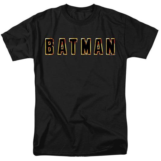 Batman (1989) Title Logo Mens T Shirt Black