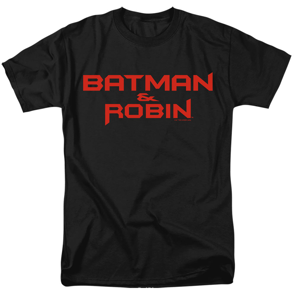 Batman Logo And Symbol Mens T Shirt Black