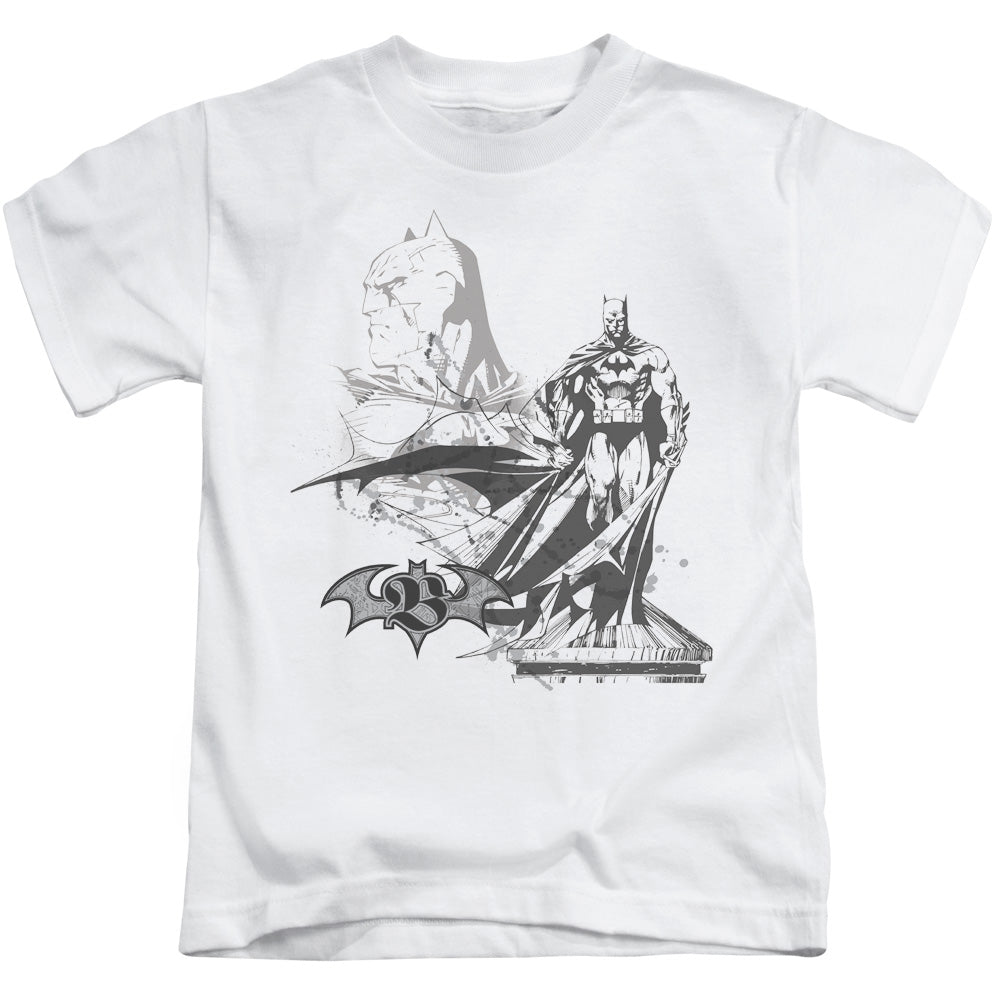 Batman Overseer Juvenile Kids Youth T Shirt White