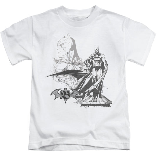 Batman Overseer Juvenile Kids Youth T Shirt White