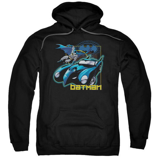 Batman Nice Wheels Mens Hoodie Black